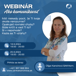 Ako komunikovať? (webinár)