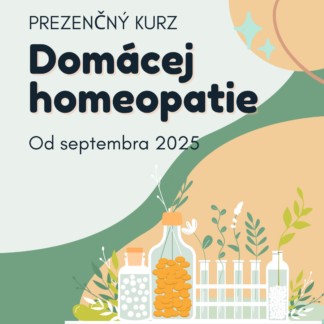 Kurz domácej homeopatie